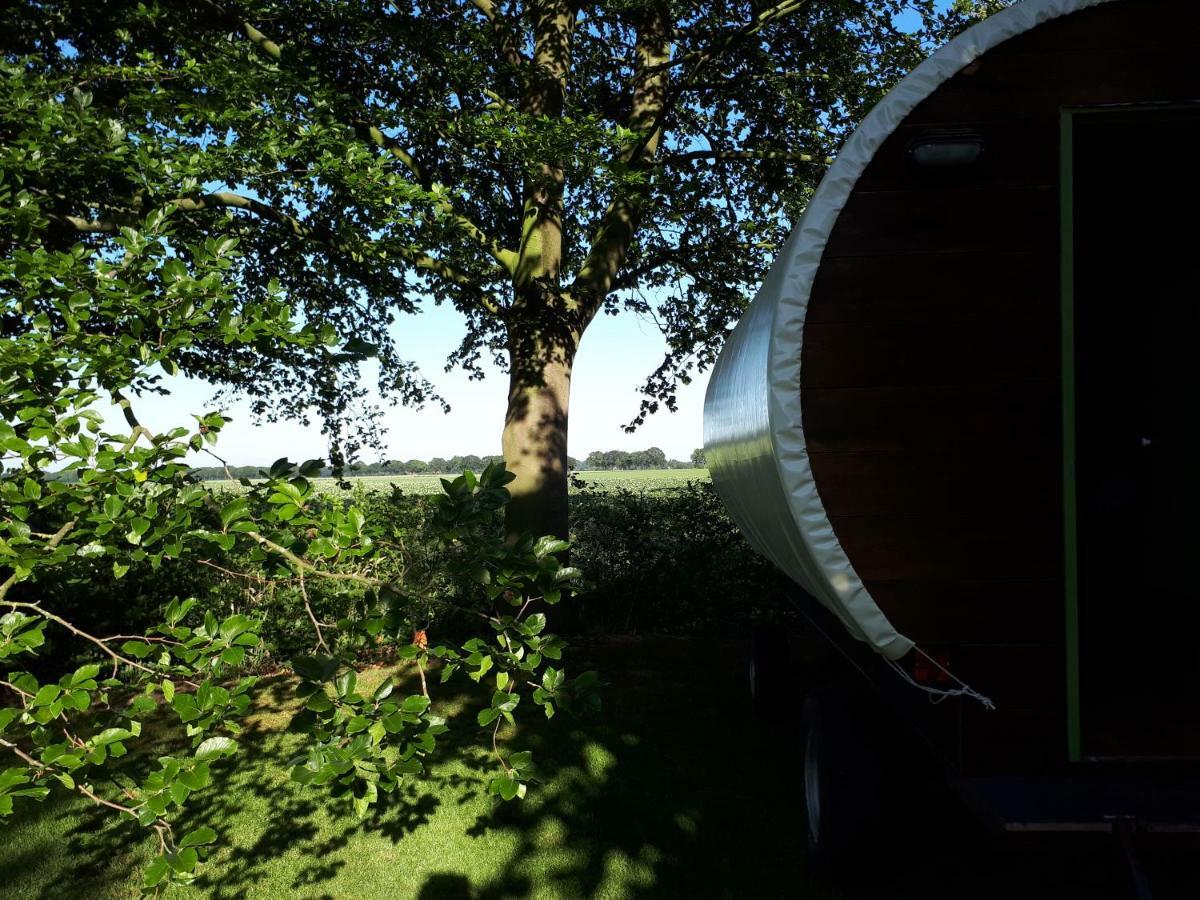 Irish Bowtop Op Het Platteland Van Huize Ouwervelden Wouwsche Plantage Exterior foto